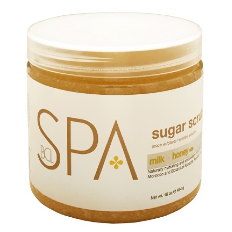 BCL SPA SUGAR SCRUB MILK HONEY 16OZ.JPG