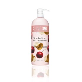 CND Scentsations Hand LOTION Black Cherry & Nutmeg 976ml 639370141404 BLACK CHERRY 946ML.JPG