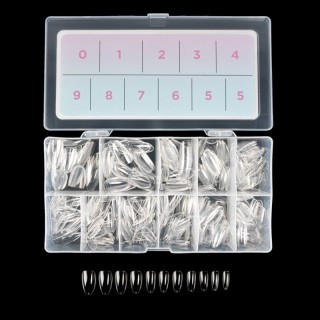 Orly Builder Tip Box: Short Almond