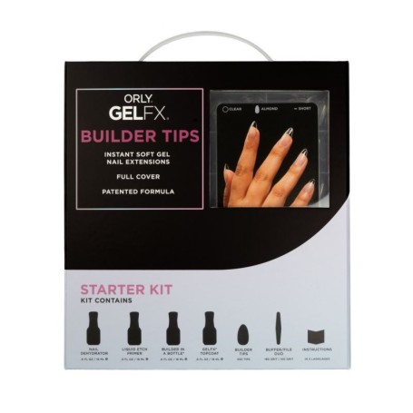Orly Builder Tips Starter Kit: Short Almond