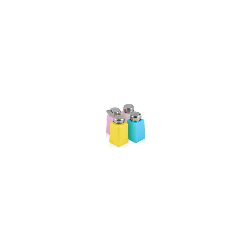 Pompfles met anti-verdampingspal Chrome assorti