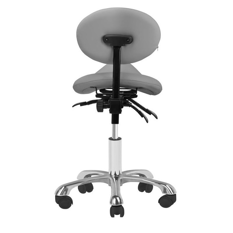 Tabouret Zadelzit Deluxe Grijs