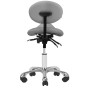 Tabouret Zadelzit Deluxe Grijs