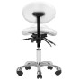 Tabouret Zadelzit Deluxe Wit