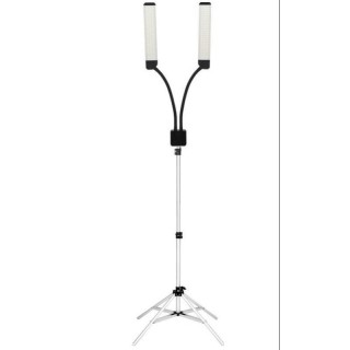 Wimper Make-up LED Lamp Double Pro op statief