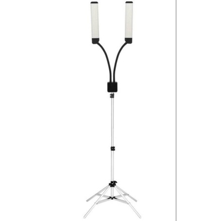 Wimper Make-up LED Lamp Double Pro op statief