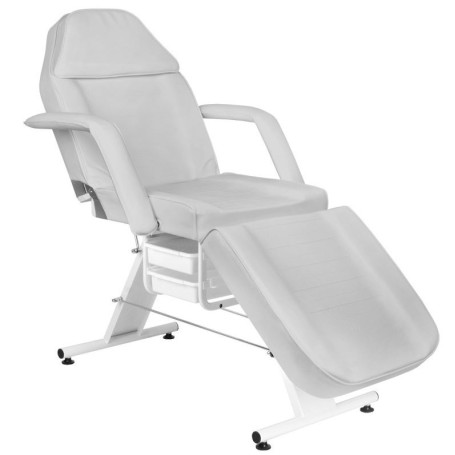 Basic behandelstoel manueel Pinto Licht Grijs