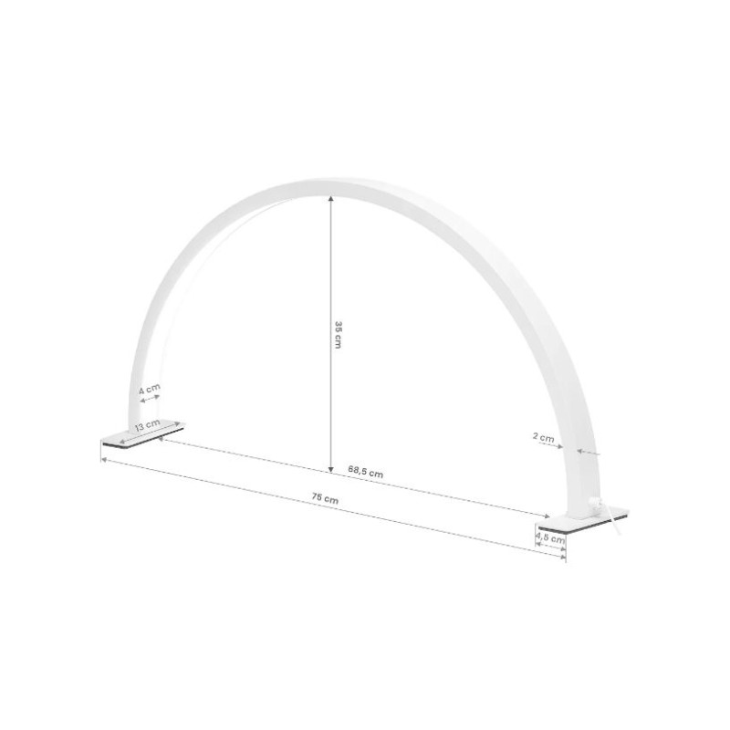 Arch Light Half moon tafellamp