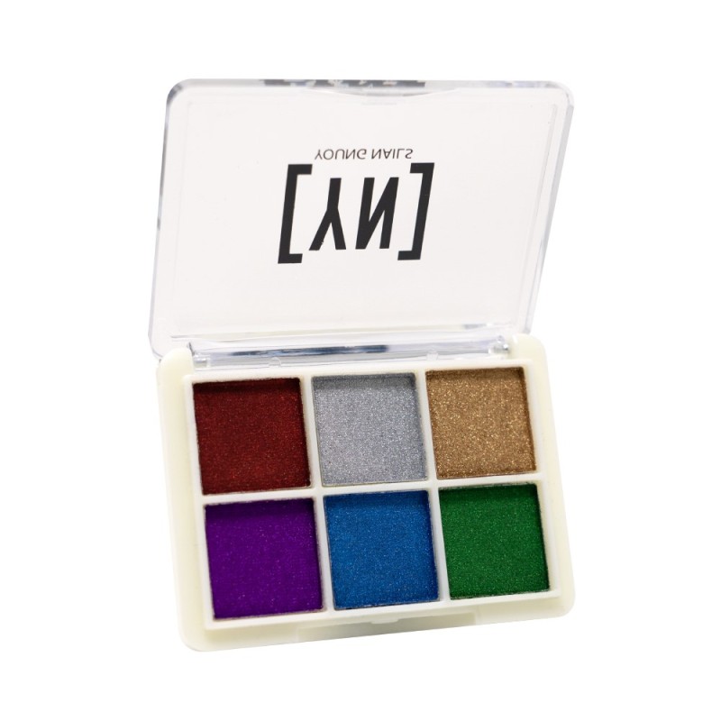 YOUNG NAILS Chrome Palette Jewel Tones