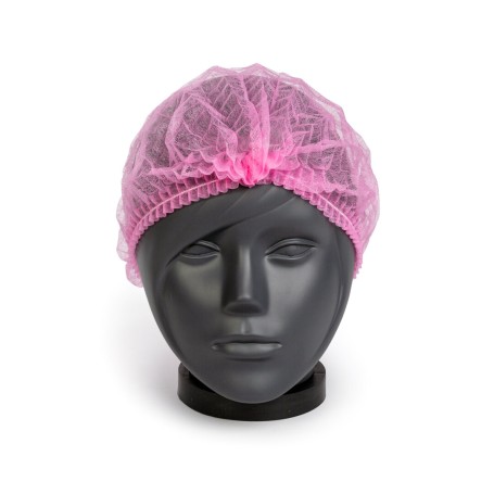 Haarnetjes wegwerp Roze 100st