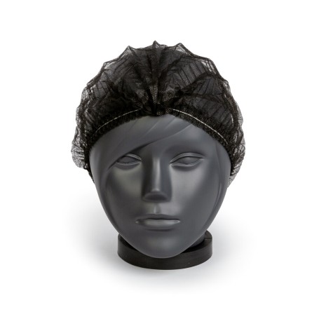 Haarnetjes wegwerp Zwart 100st