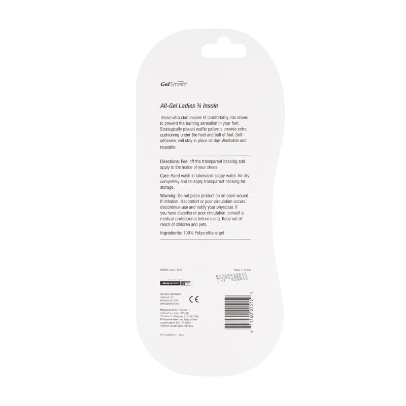 NatraCure All-Gel 3/4 zooltjes voor hoge hakken 2 st kopen?