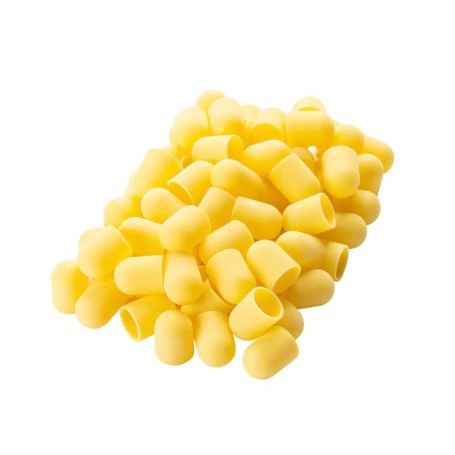 Slijpkapjes Budget rond geel 13mm 240 grit