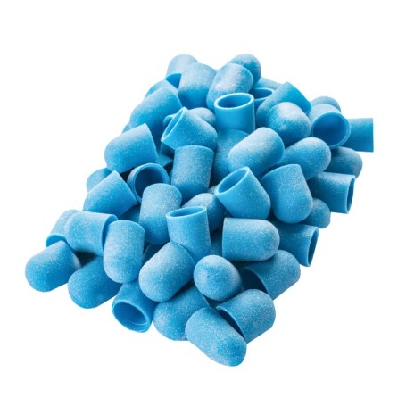 Slijpkapjes Budget rond blauw 13mm 150 grit