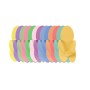 Wegwerp teen Slippers Foam 10 paar Color Mix