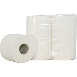 Toiletpapier Premium Wit 2 laags 400 vel 4 rollen klein