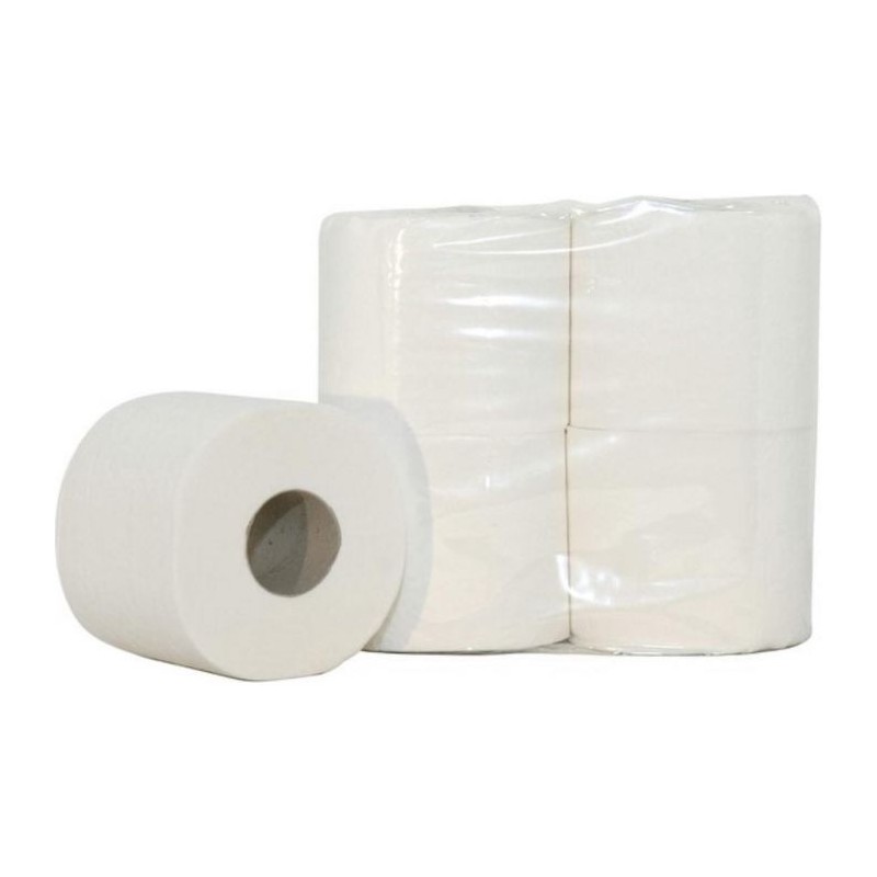 Toiletpapier Premium Wit 2 laags 400 vel 4 rollen klein