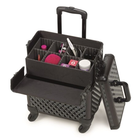 2-in-1 Sibel Trolley beauty zwart