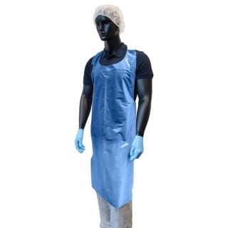 Wegwerpschort pedicure 100st Blauw 80 x 125cm (in zak)