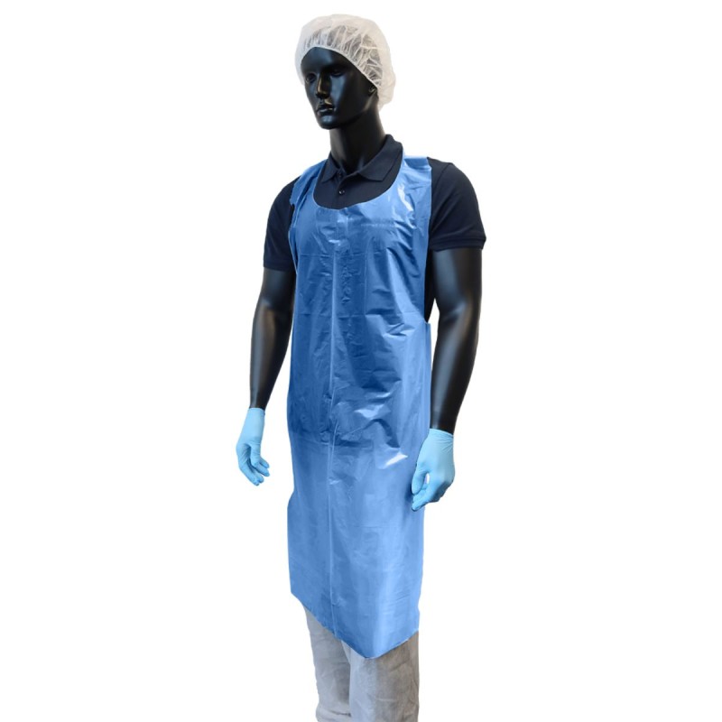 Wegwerpschort pedicure 100st Blauw 80 x 125cm (in zak)