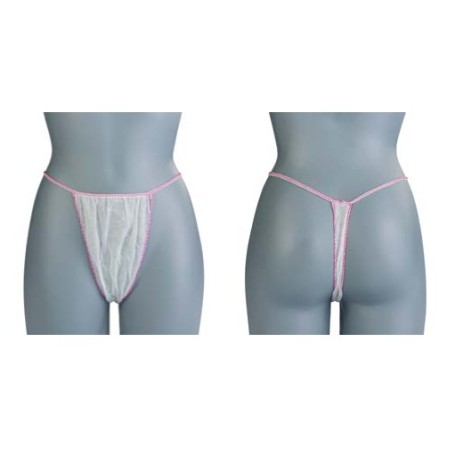 Wegwerp strings slips dames 100st