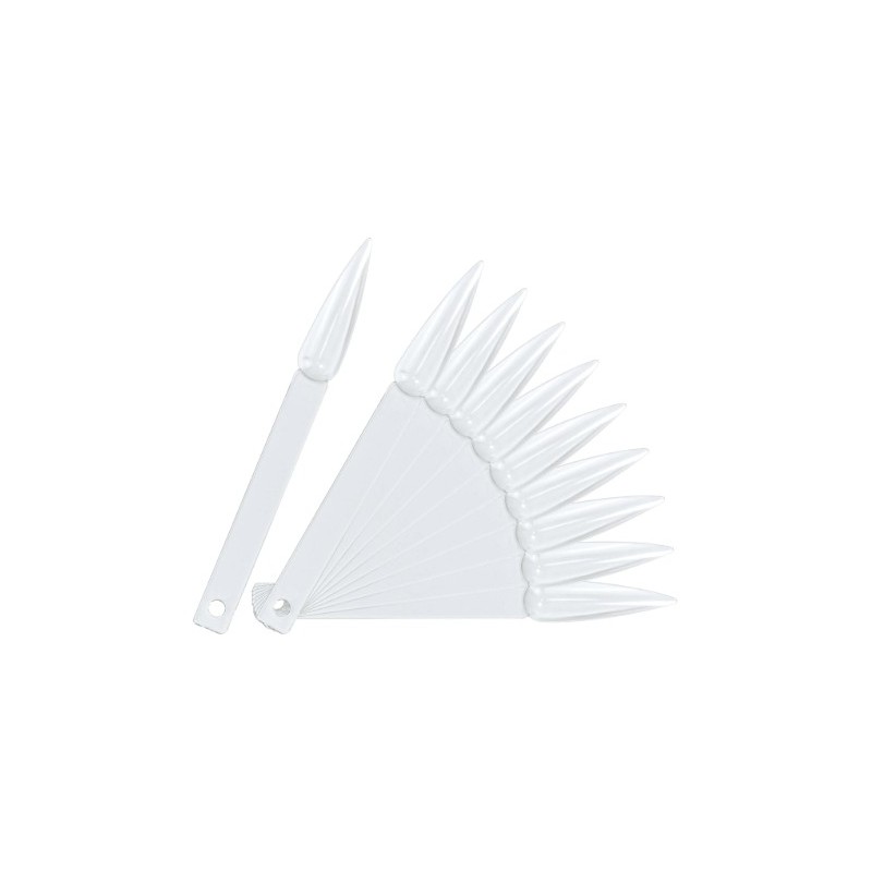 Nailtip Stiletto Colorfan / Color Chart met ring 40st