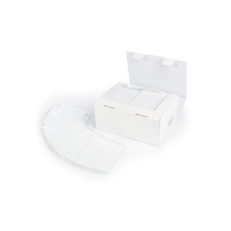 Plastic schorten per stuk verpakt 100 st/doos 80x140cm