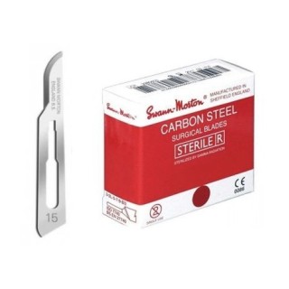 Swann morton nr 15 ROOD steriel 100st