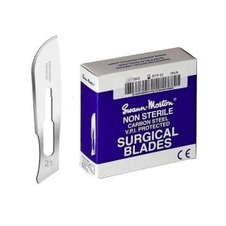 Swann morton nr 21 BLAUW 100st