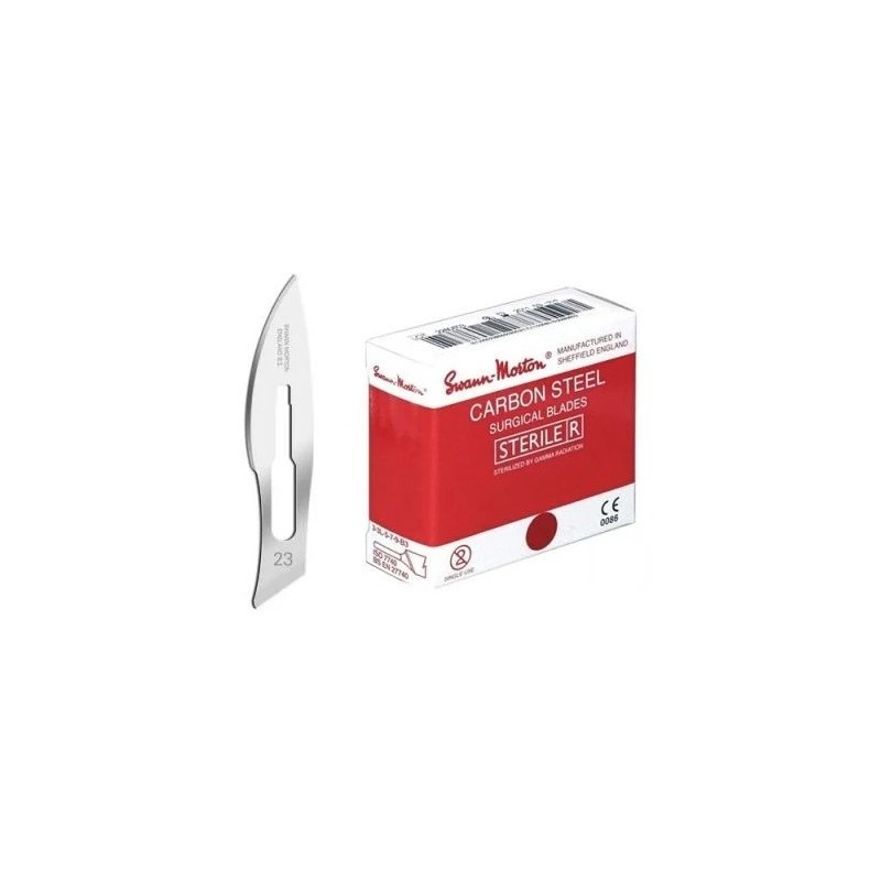 Swann morton nr 23 ROOD steriel 100st