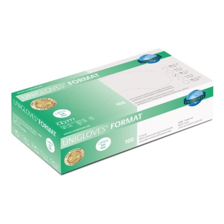 Handschoenen Nitril Format WIT Unigloves