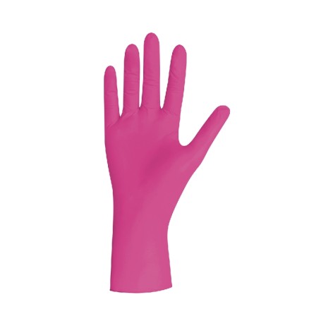 Handschoenen Nitril MAGENTA Unigloves