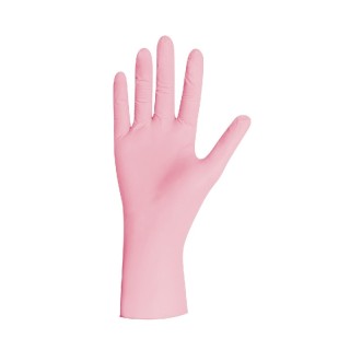 Handschoenen Nitril ROZE Unigloves