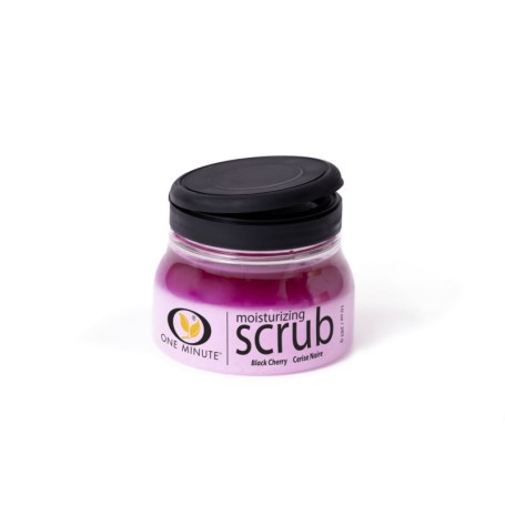 ONE MINUTE MANICURE Scrub Black Cherry