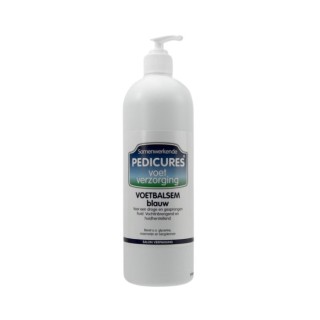 Samenwerkende Pedicures voetbalsem blauw 500ml