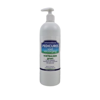 Samenwerkende Pedicures voetbalsem groen 500ml