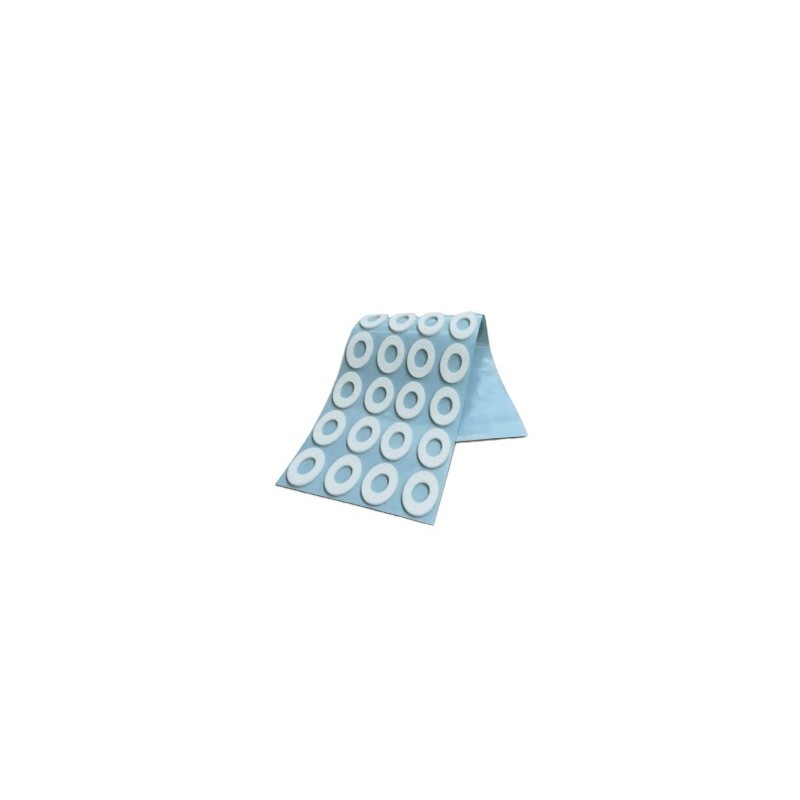 Viltringen ovaal 3mm groot 72 stuks