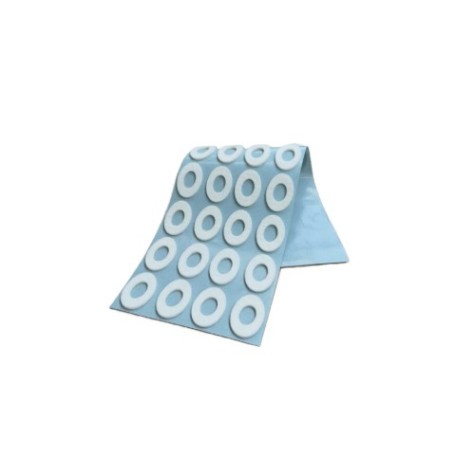 Viltringen ovaal 3mm groot 72 stuks