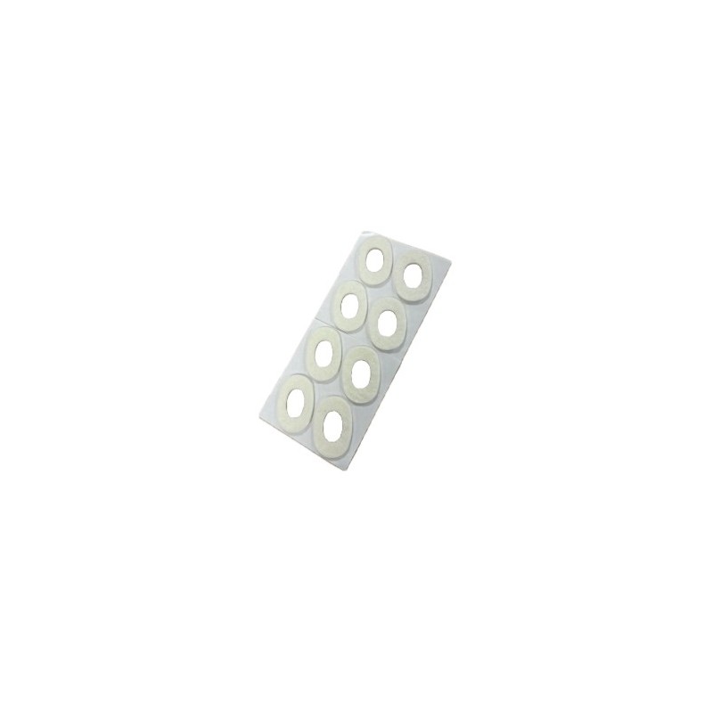 Viltringen ovaal 3mm groot 8 stuks