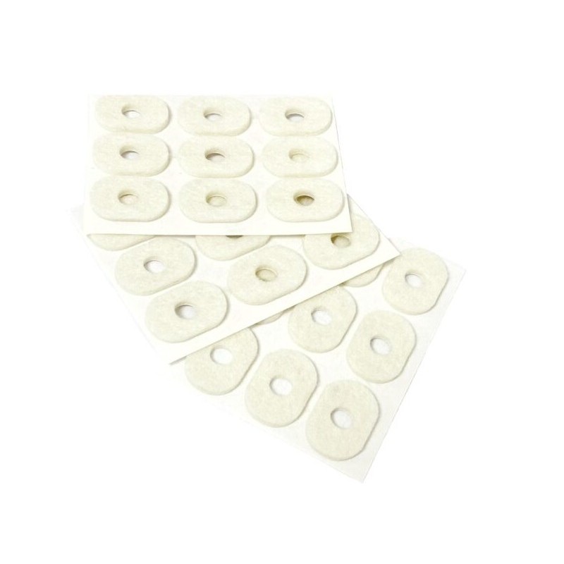 Viltringen ovaal klein 3mm 18 stuks