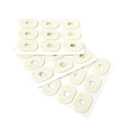 Viltringen ovaal klein 3mm 18 stuks