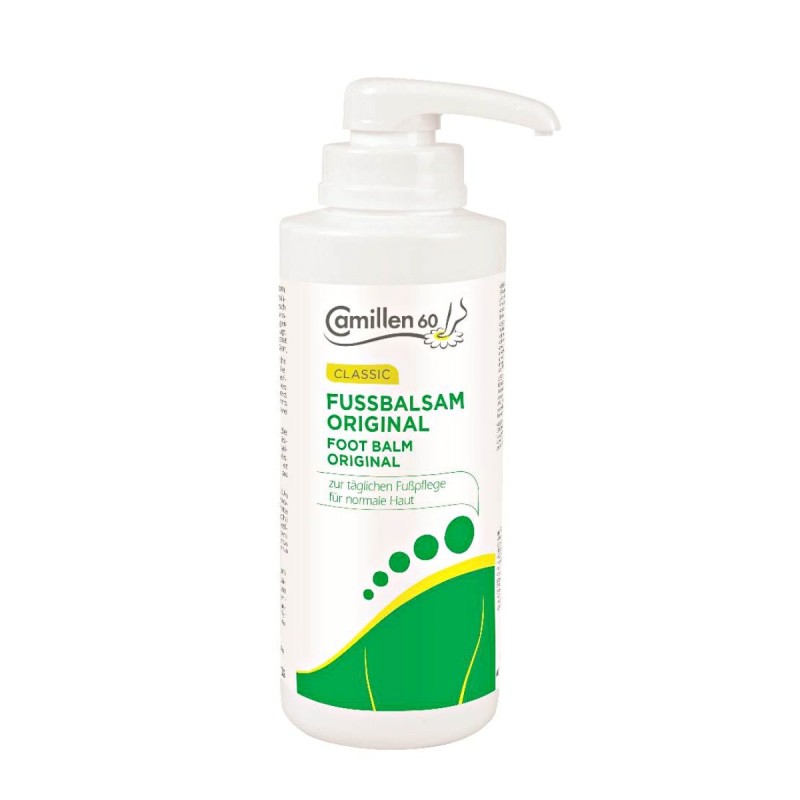Camillen 60 Voetbalsem Orignal 500ml met pomp