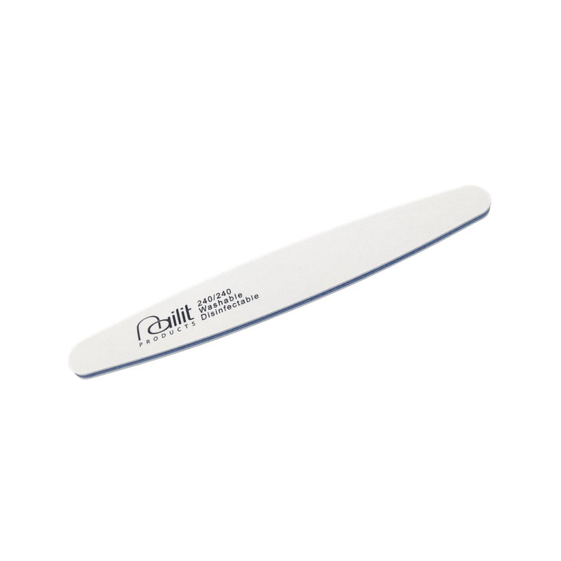 Nailit Oval white vijl 240/240