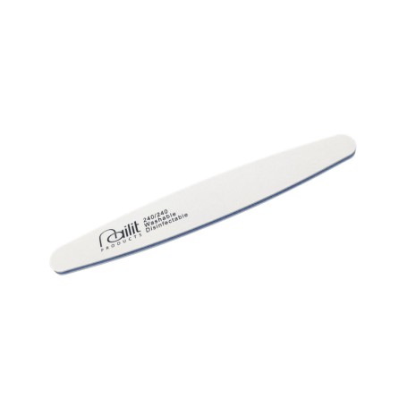 Nailit Oval white vijl 240/240