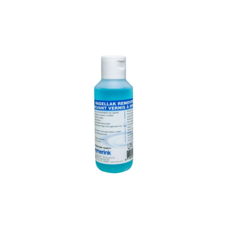 Nagellak Remover met aceton 100ml (blauw)