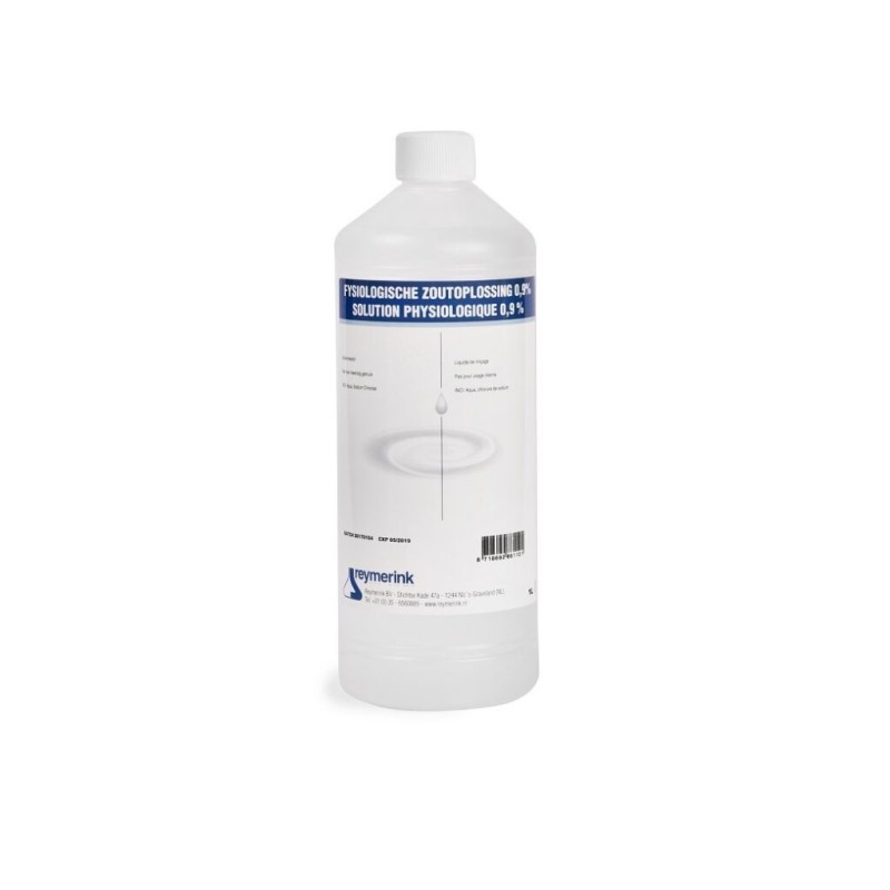 Fysiologische zoutoplossing 0,9% 1000ml