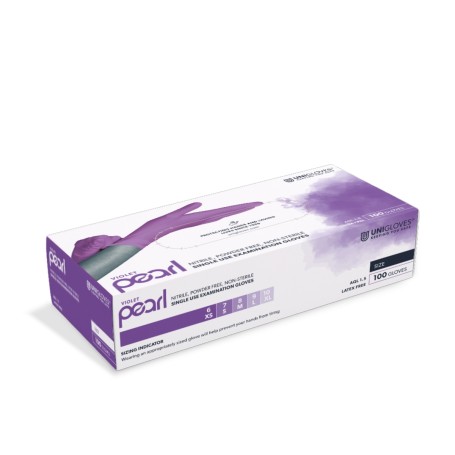Handschoenen Nitril VIOLET PAARS Unigloves