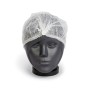 Baret haarnetjes gevouwen wit 100stuks