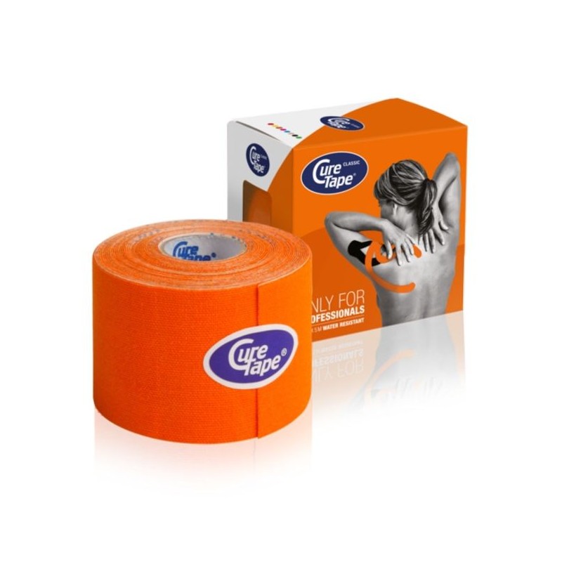 Kinesiotape 5cm oranje curetape