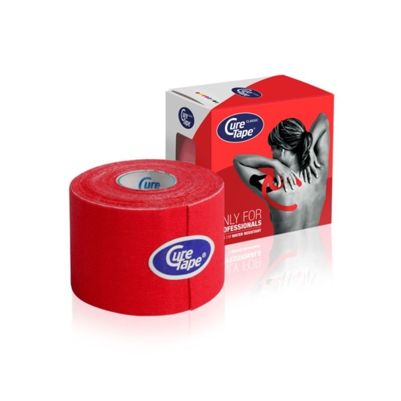 Kinesiotape 5cm rood curetape